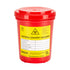 Medizinischer Abfallbehälter 1 L Rot