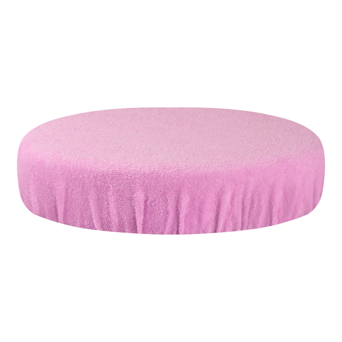 Cover terry cloth for cosmetic stool pink no. 10