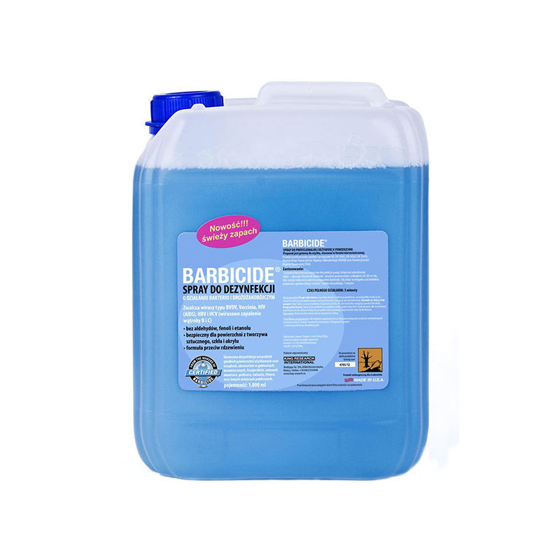 Barbicide Geruchsspray Zur Desinfektion Aller Oberflächen Auffüllung 5l