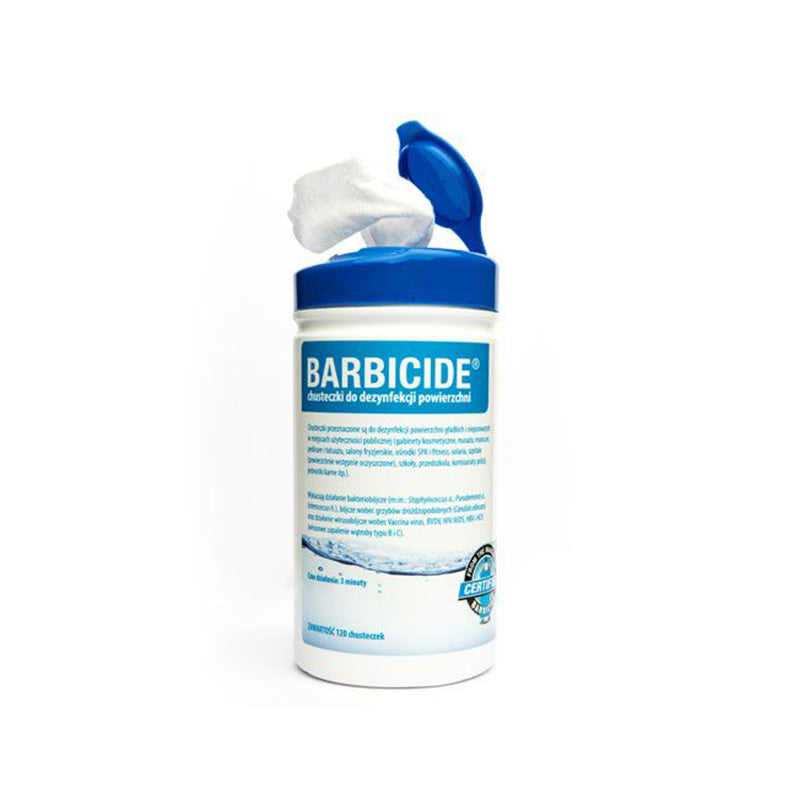 Barbicide wipes surface disinfectant wipes 100 pieces.
