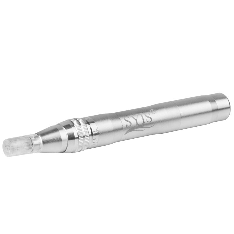 Syis - bolígrafo con microagujas / bolígrafo 05 plateado