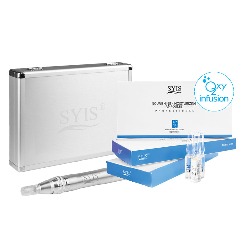 Syis - microneedle pen / pen 05 silver + cosmetics syis