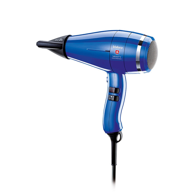 Valera secador de pelo vanity performance azul real