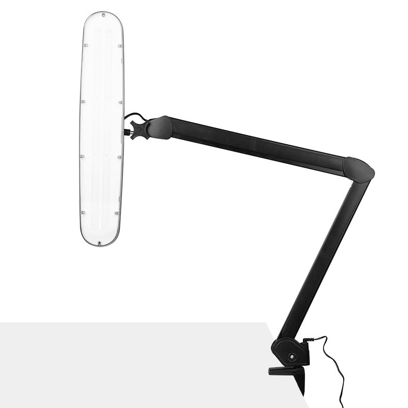 Werkstattlampe Led Elegante 801 Tl Mit Schraubstöckchen Einstellbarer Lichtstärke Und Lichtfarbe Schwarz