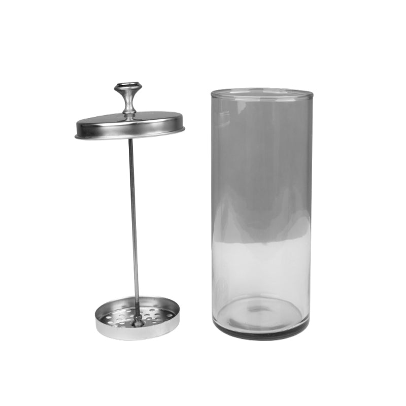 Recipiente de vidrio para desinfección de instrumentos q5b 800 ml