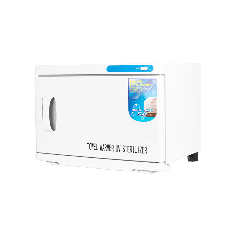 Towel warmer with UVC sterilizer 16 L white