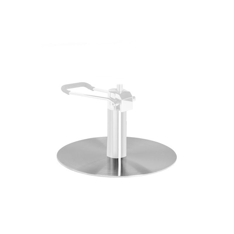 Base for hairdressing chair round inox l010