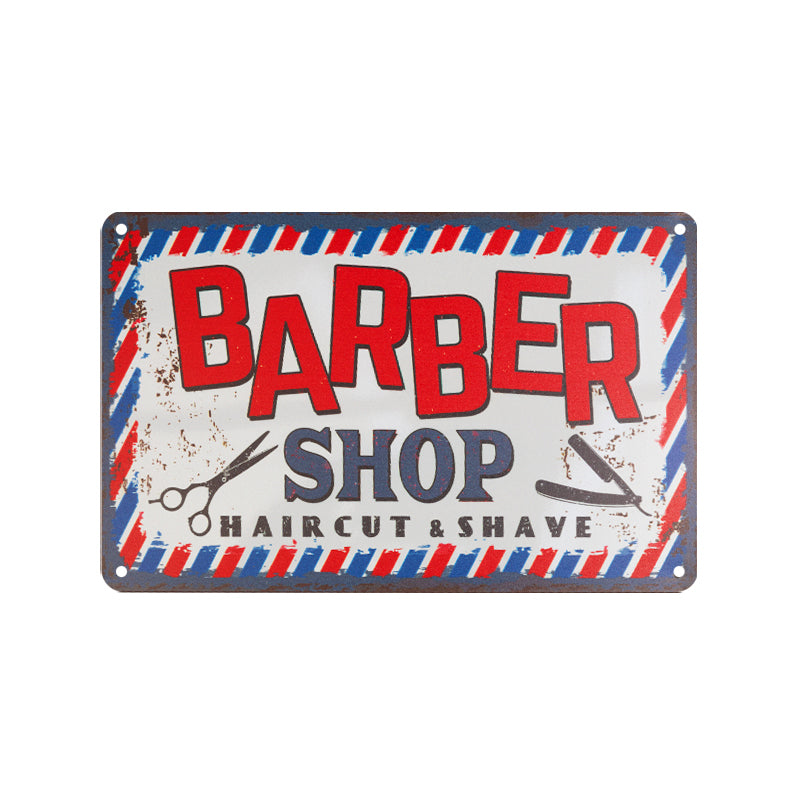 Decoration board barber b002