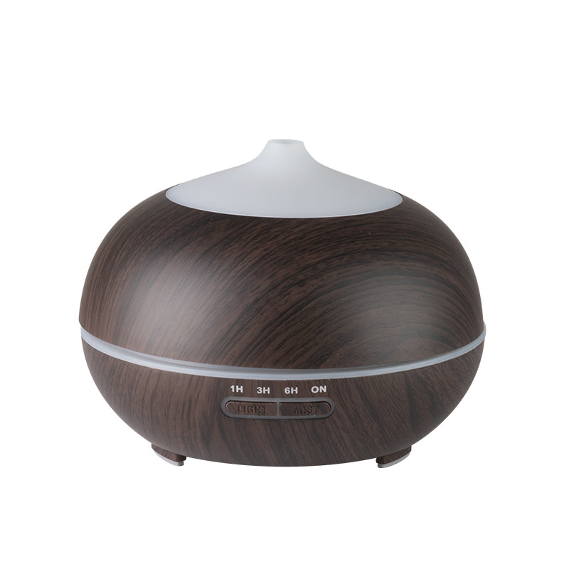 Aroma diffuser humidifier spa 06 dark wood 400ml + timer