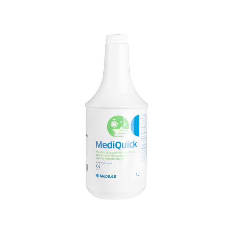 Desinfectante para superficies mediquick 1 l con cabezal rociador