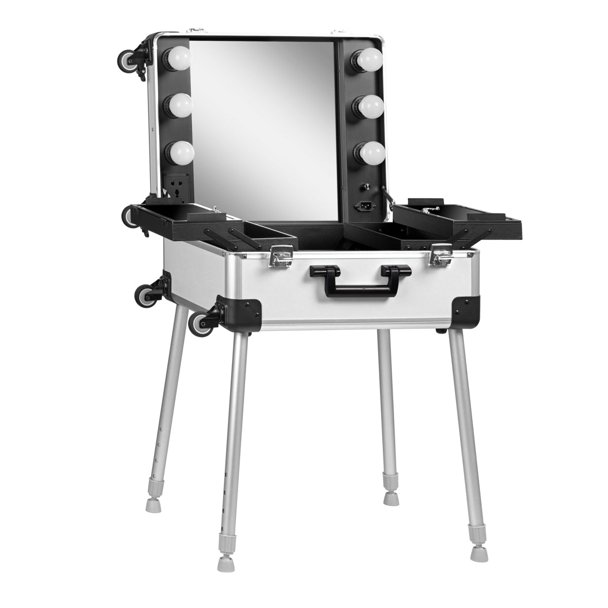 PORTABLE CASE STAND T-27 SILVER