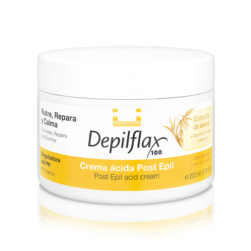 DEPILFLAX 100 CREMA ÁCIDA DESPUÉS DEL MARIDAJE 200ML