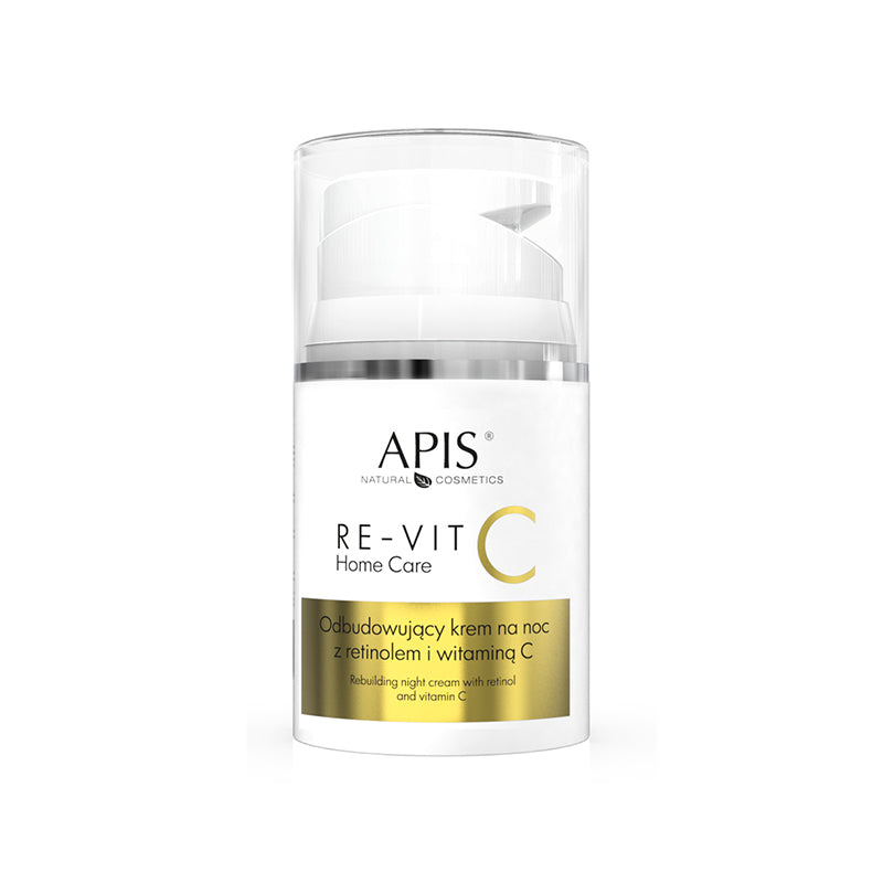 APIS RE-VIT C HOME CARE REBUILDING NIGHT CREAM WITH RETINOL AND VITAMIN C 50ML