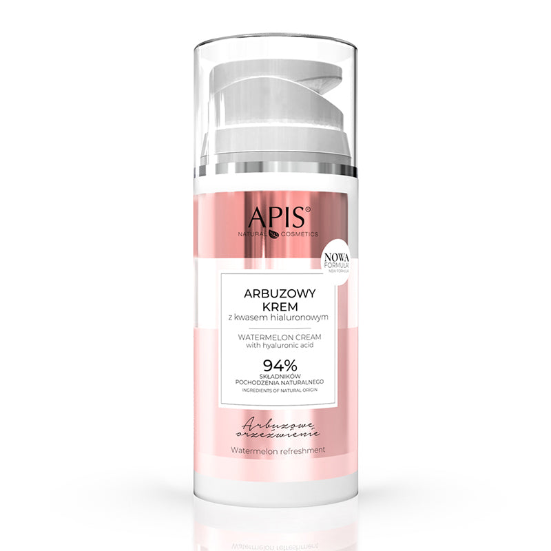 APIS WATERMELON REFRESHMENT, MOISTURIZER WITH WATERMELON AND HYALURONIC ACID 100 ML