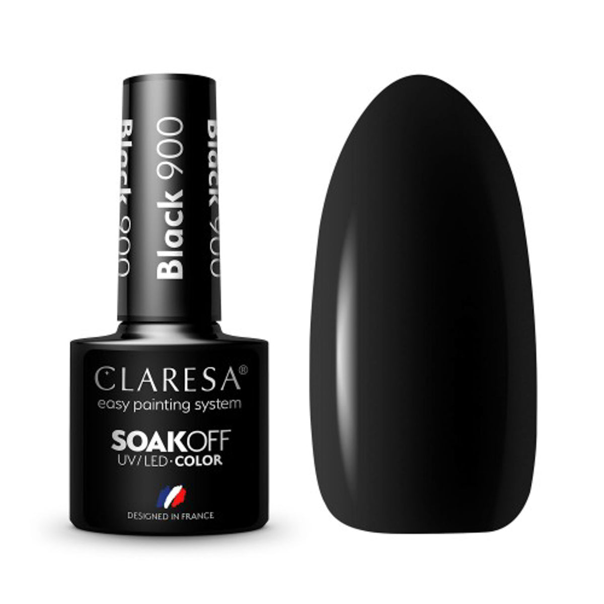 CLARESA Gel Polish BLACK 900 -5g