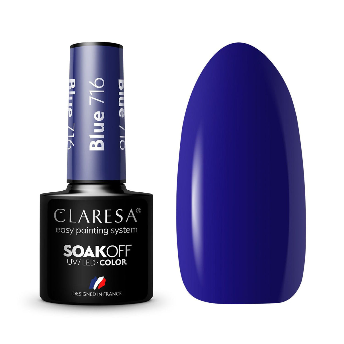 CLARESA Gel Polish BLUE 716 -5g