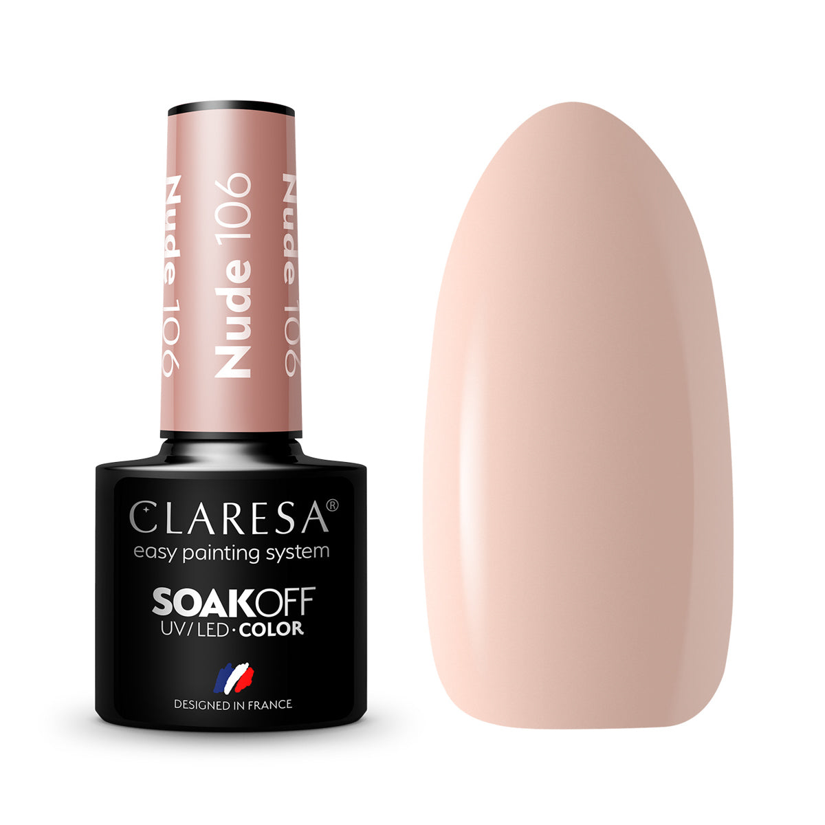 CLARESA Gel Polish NUDE 106 -5g