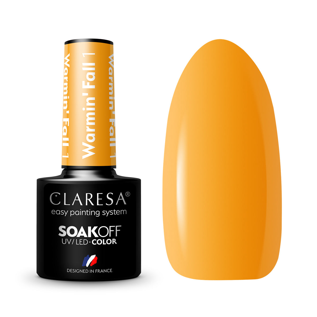 CLARESA gel polish WARMIN"CASE 1 -5g