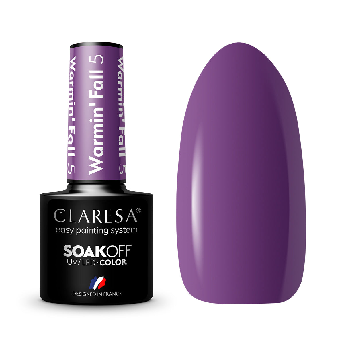 CLARESA gel polish WARMIN"CASE 5 -5g