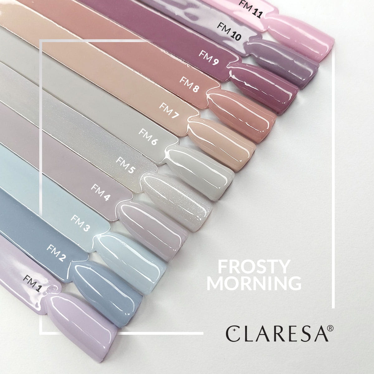 Claresa Gel Politur Frosty Morning 4 5g