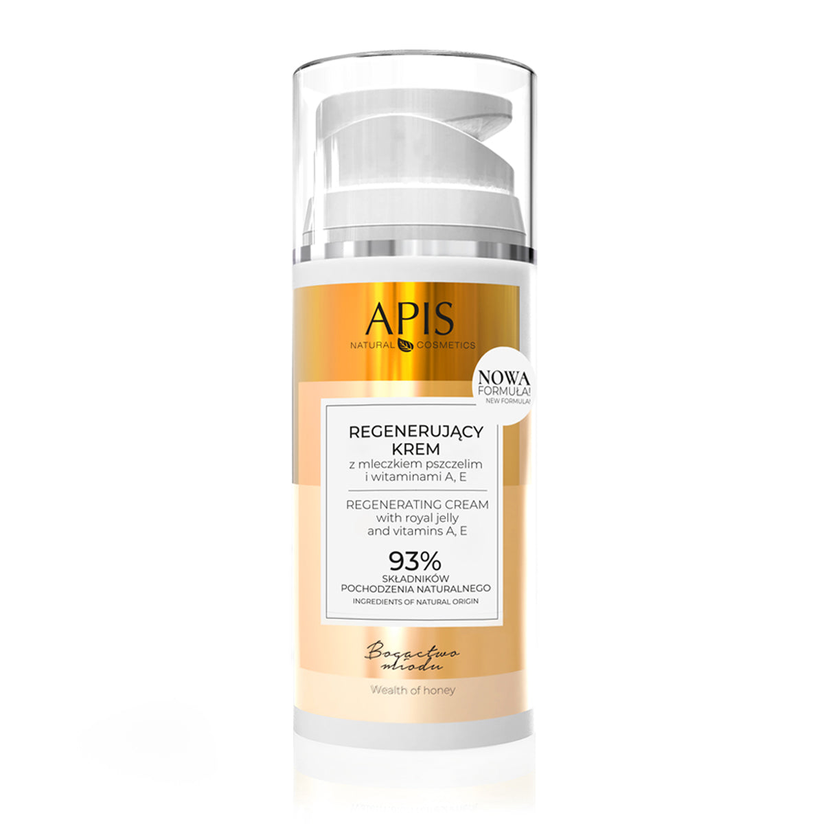 APIS HONEY WEALTH, REGENERATING CREAM WITH ROYAL JELLY, VITAMINS A, E 100 ML