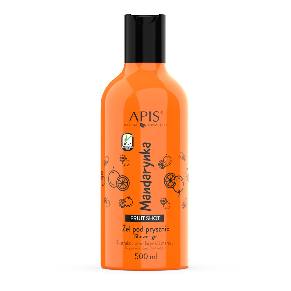 APIS Fruit Shot, Gel de Ducha Mandarina 500 ml