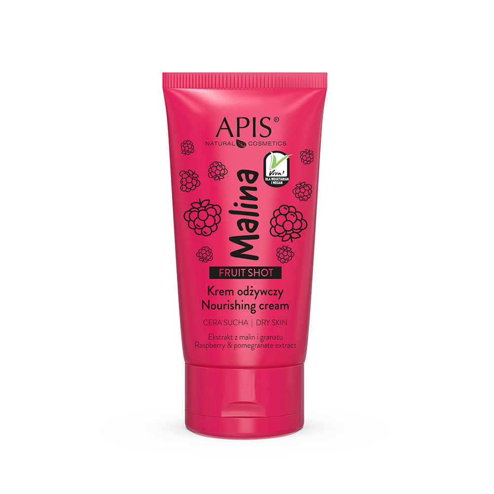 APIS Fruit Shot, crema facial nutritiva de frambuesa 50 ml