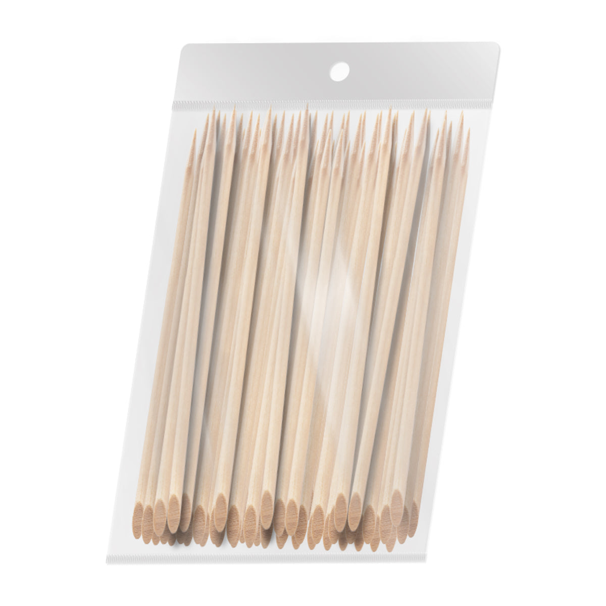 Pack of 100 wooden sticks for manicure cuticles 15 cm OCHO NAILS