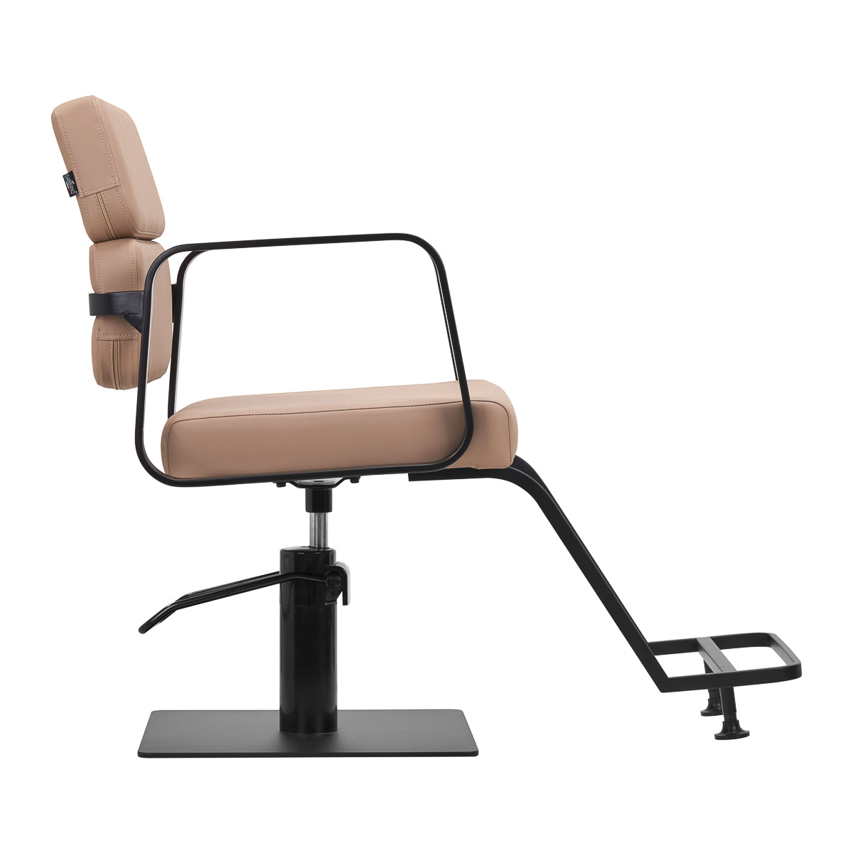 Gabbiano Porto-BM hairdressing chair black beige