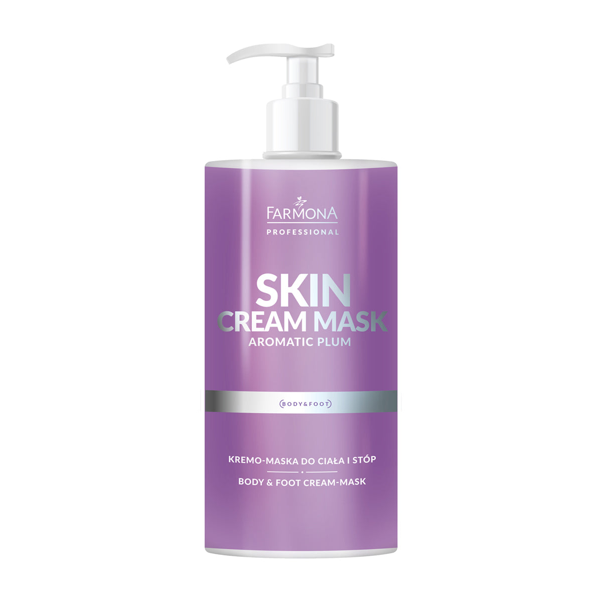 Farmona mascarilla crema para la piel mascarilla crema aromática de ciruela para cuerpo y pies ciruela 500 ml