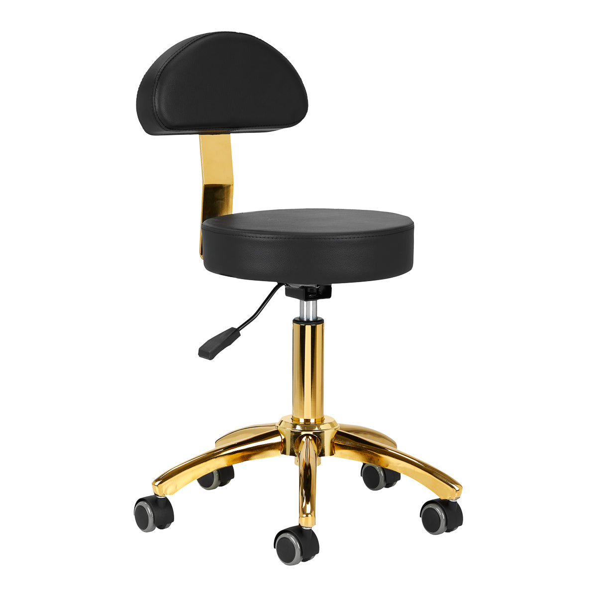 Cosmetic stool AM-304G black 