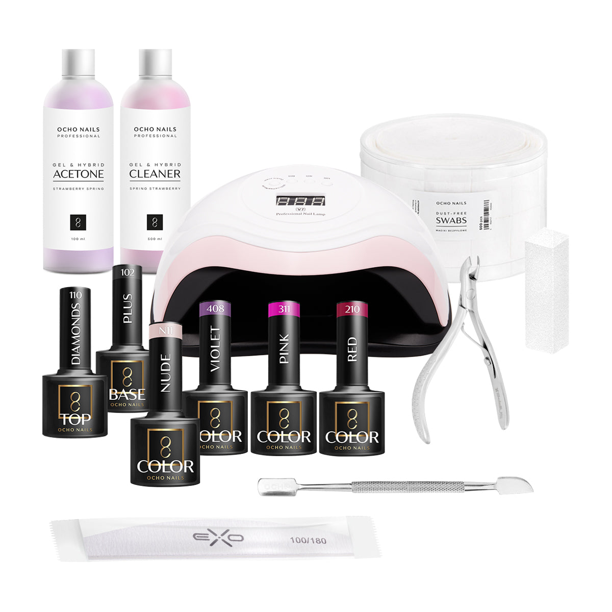 Kit de inicio híbrido OCHO NAILS 1