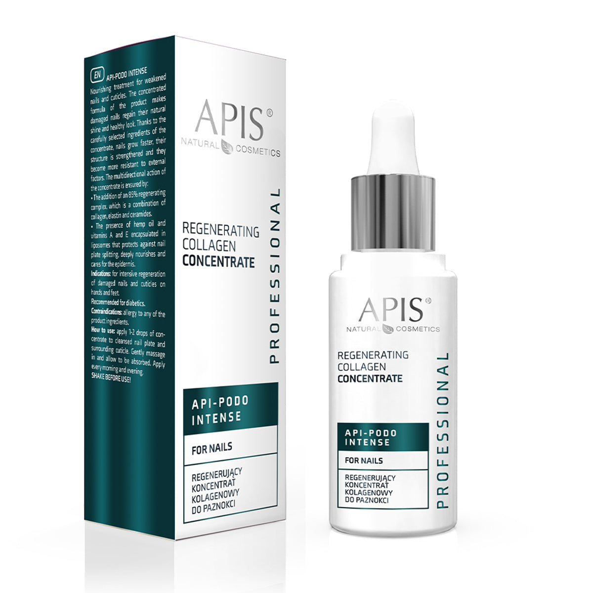 Apis Api Podo Intense Regenerierendes Kollagenkonzentrat Für Die Nägel 30 Ml