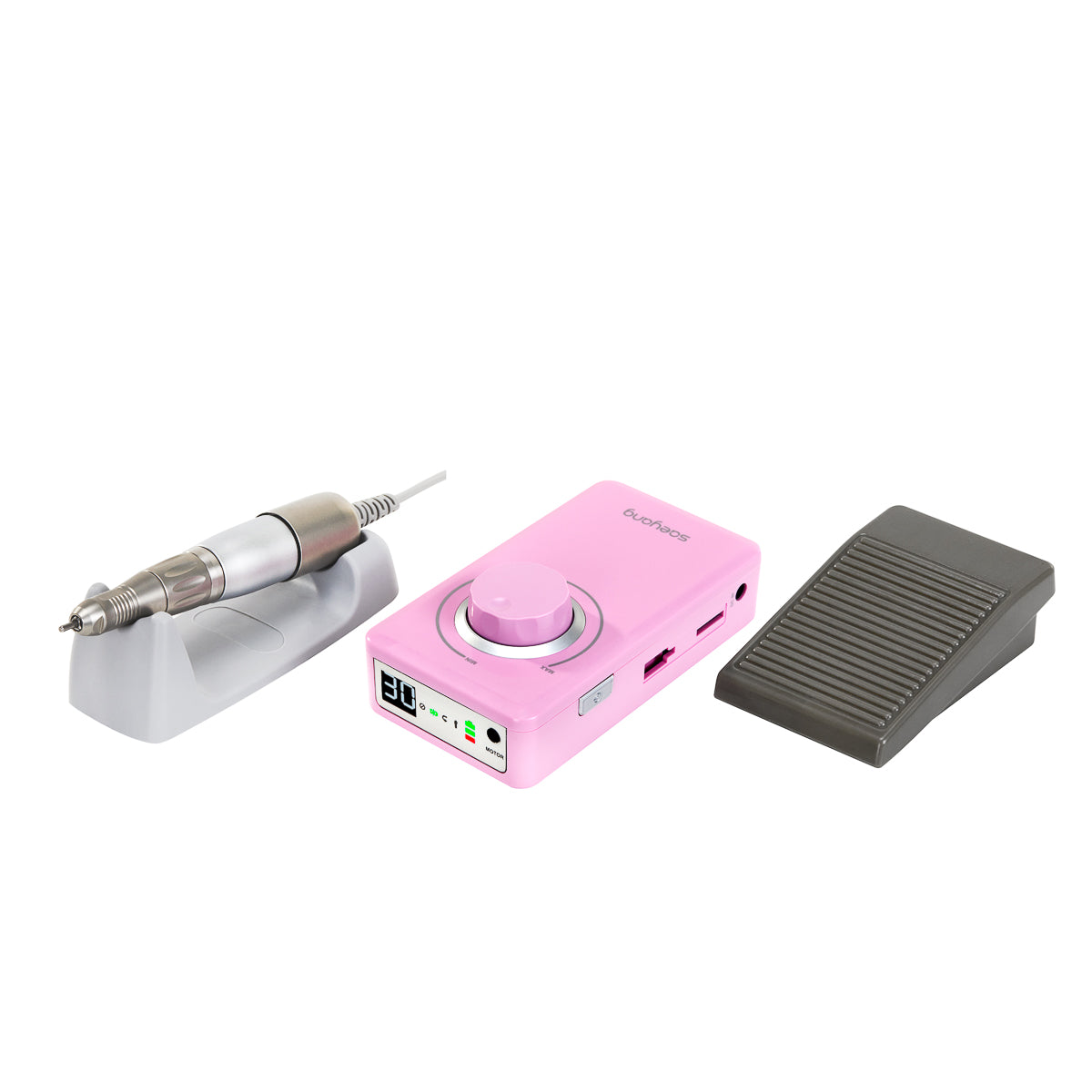 Cortaúñas inalámbrico Saeyang Marathon K38 Crafien mini rosa 