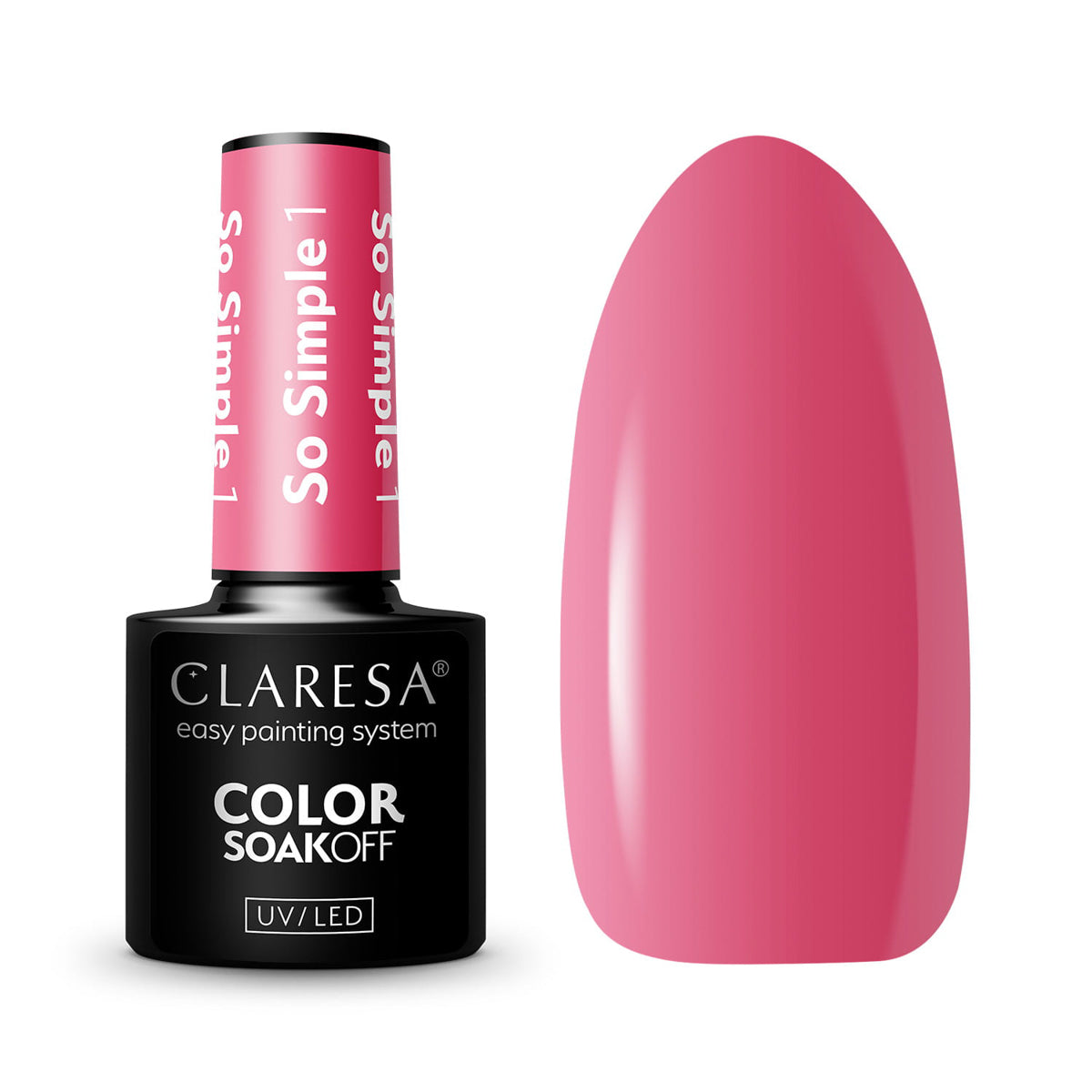 Claresa Hybrid Nagellack So Einfach 1 5g